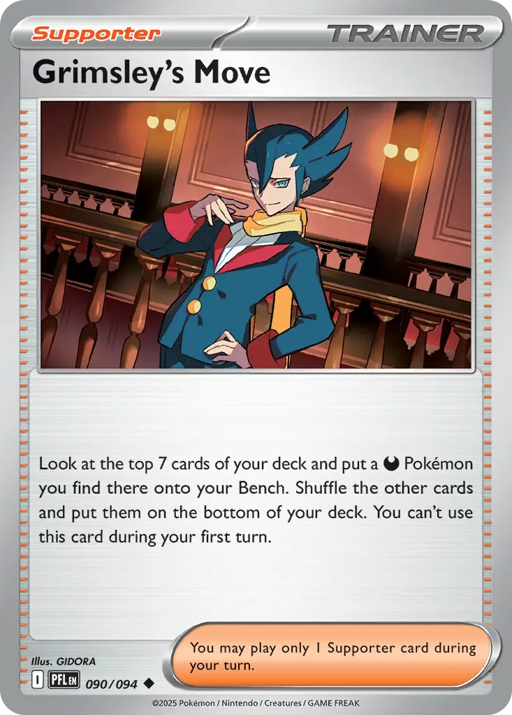 Grimsley's Move (Phantasmal Flames) - Pokémon in TCG Land México