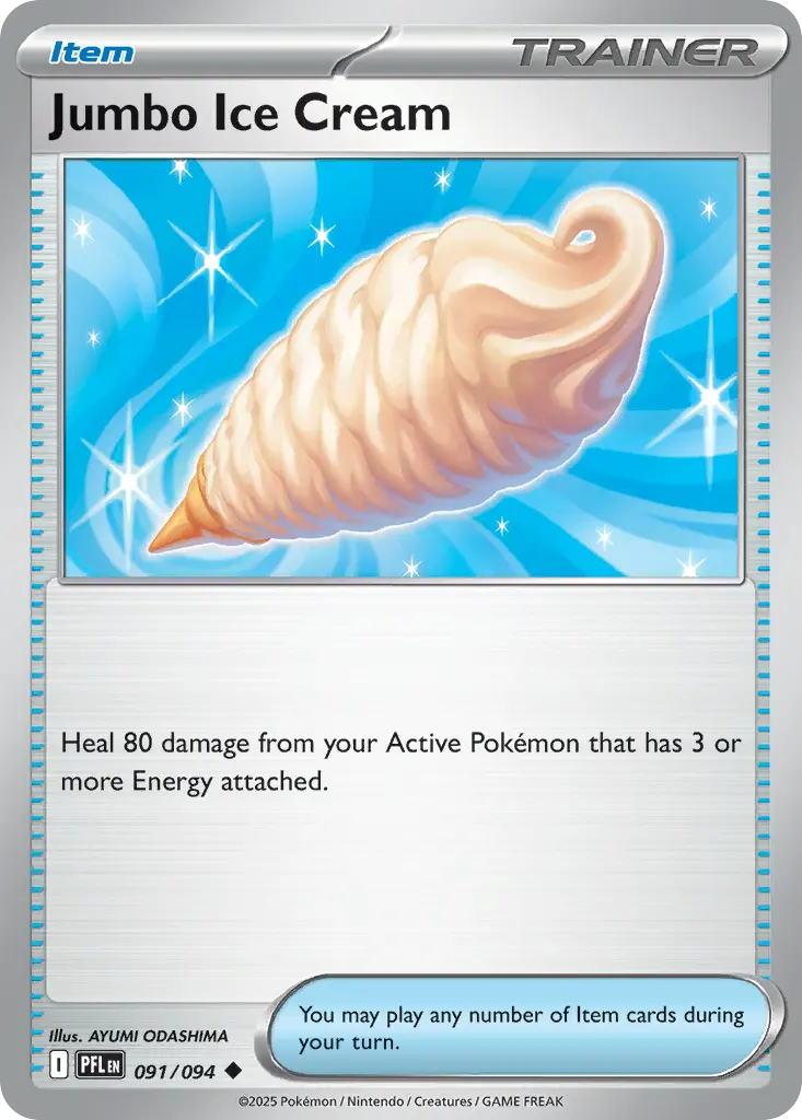 Jumbo Ice Cream (Phantasmal Flames) - Pokémon in TCG Land México