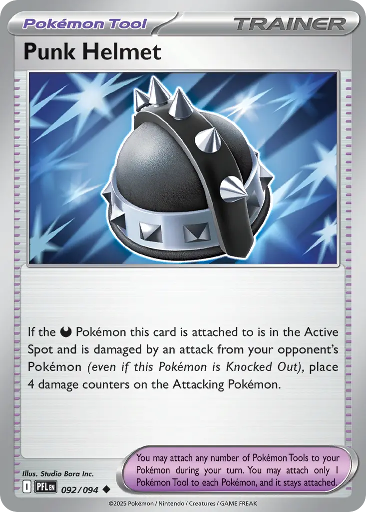 Punk Helmet (Phantasmal Flames) - Pokémon in TCG Land México