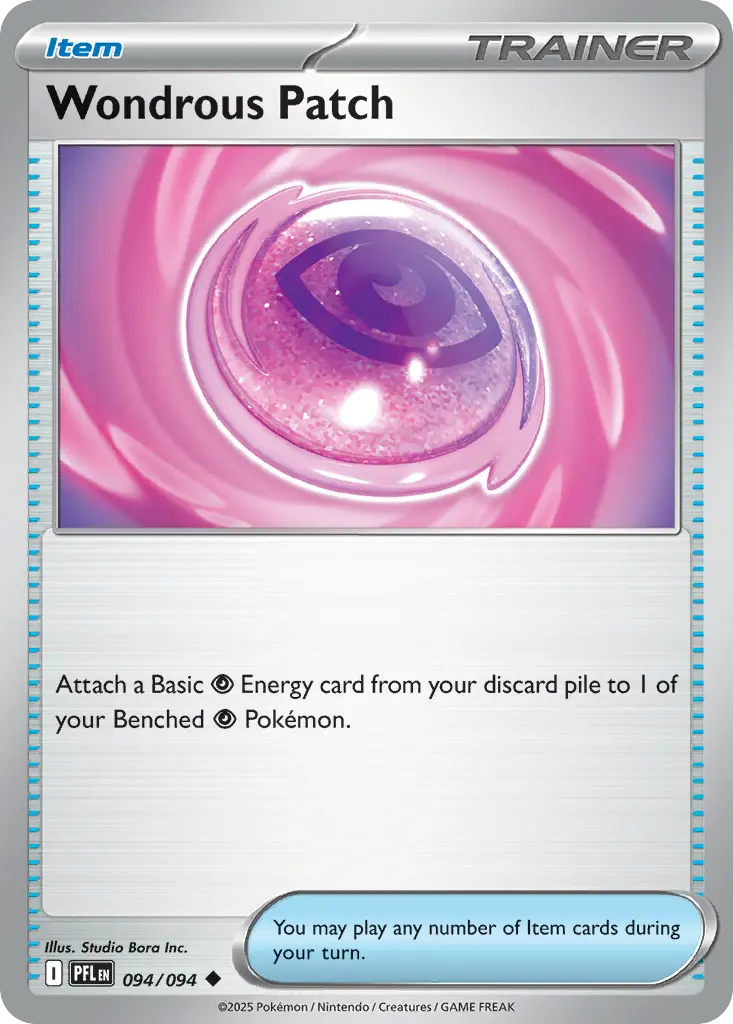 Wondrous Patch (Phantasmal Flames) - Pokémon in TCG Land México