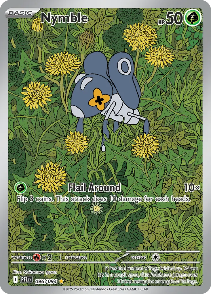 Nymble (Phantasmal Flames) - Pokémon in TCG Land México