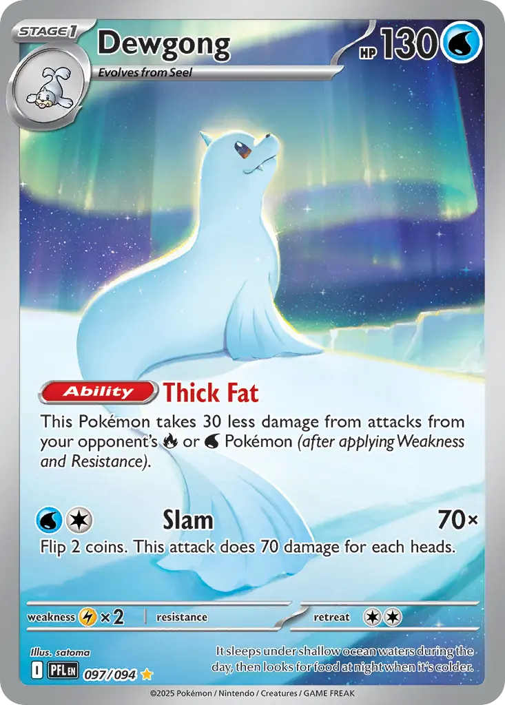 Dewgong (Phantasmal Flames) - Pokémon in TCG Land México