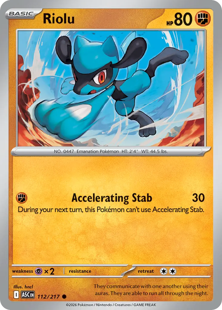 Riolu (Ascended Heroes) - Pokémon in TCG Land México