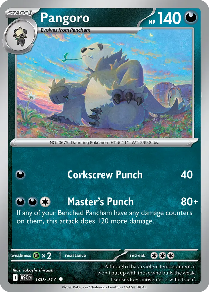 Pangoro (Ascended Heroes) - Pokémon in TCG Land México