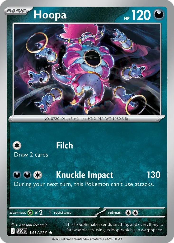 Hoopa (Ascended Heroes) - Pokémon in TCG Land México