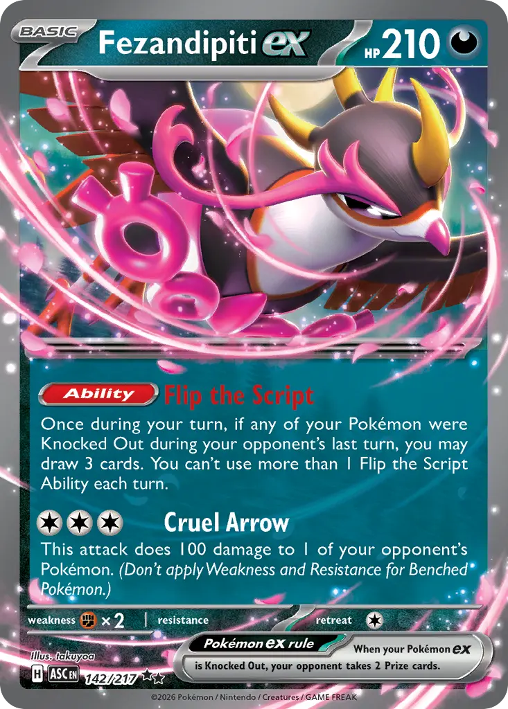 Fezandipiti ex (Ascended Heroes) - Pokémon in TCG Land México