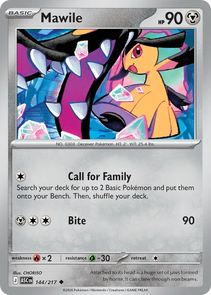 Mawile (Ascended Heroes) - Pokémon in TCG Land México