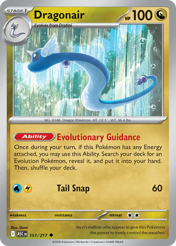 Dragonair (Ascended Heroes) - Pokémon in TCG Land México