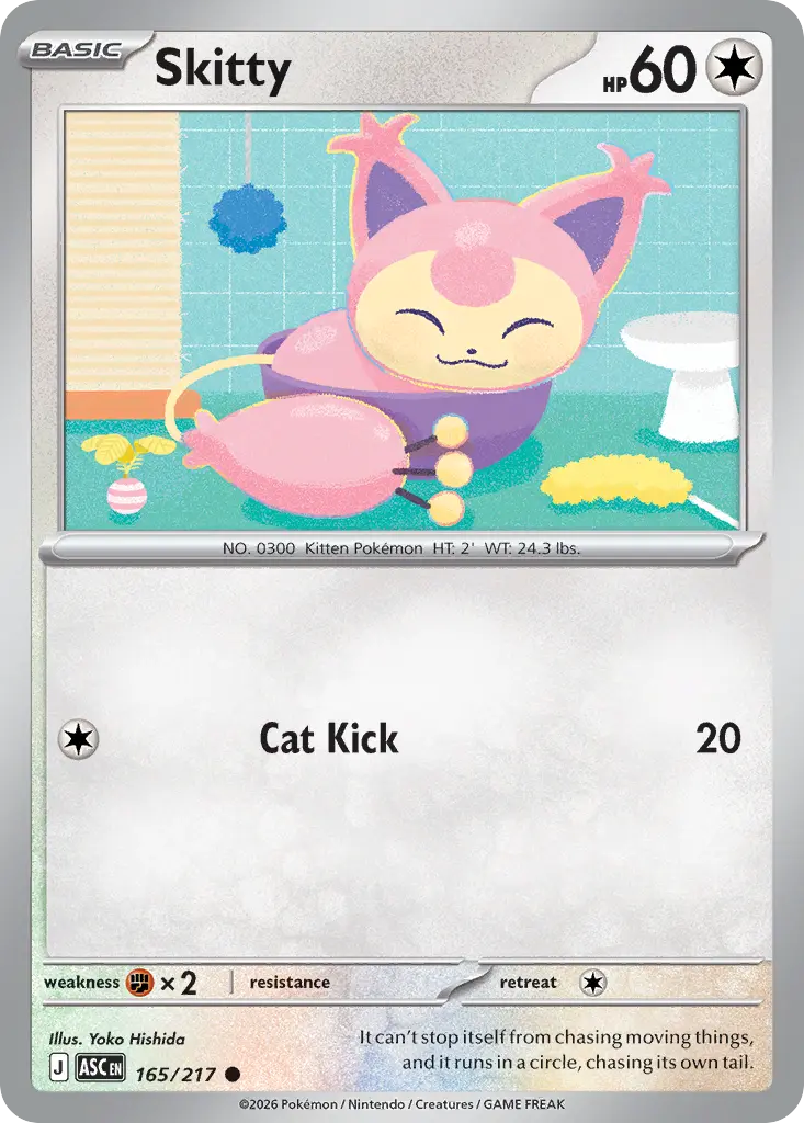 Skitty (Ascended Heroes) - Pokémon in TCG Land México