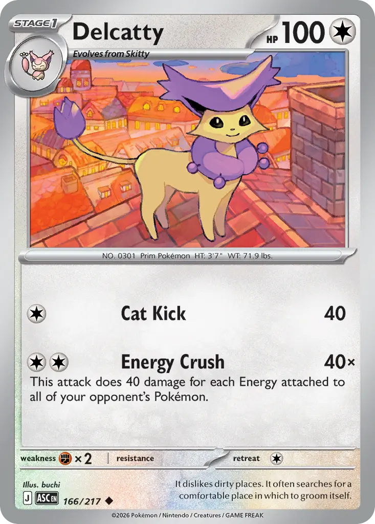 Delcatty (Ascended Heroes) - Pokémon in TCG Land México