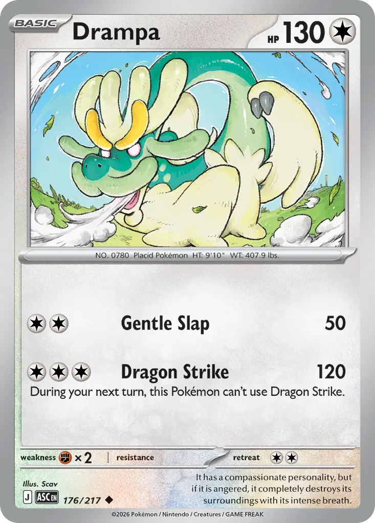 Drampa (Ascended Heroes) - Pokémon in TCG Land México