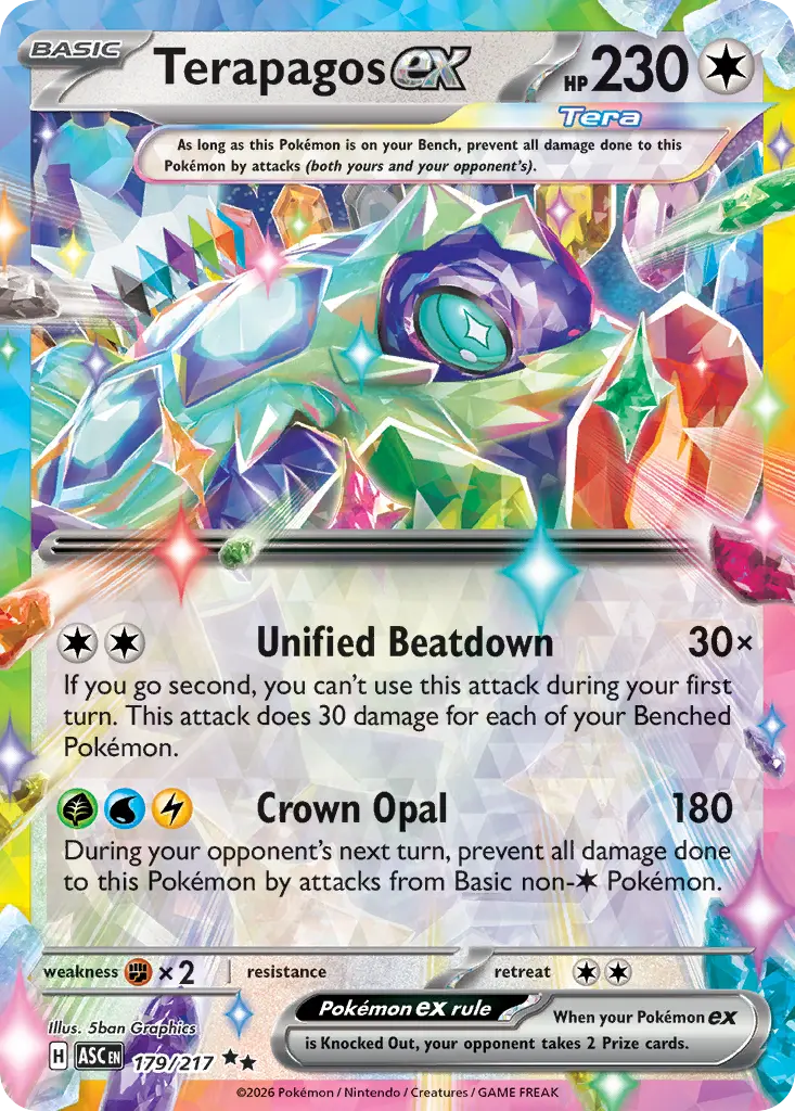 Terapagos ex (Ascended Heroes) - Pokémon in TCG Land México