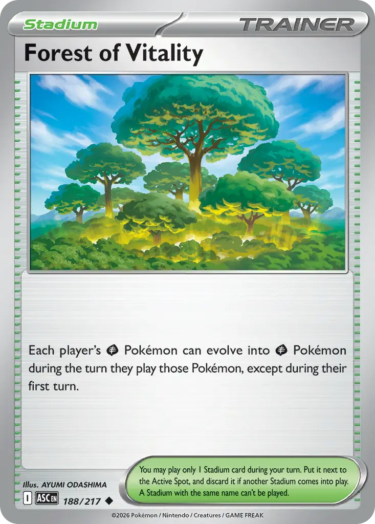 Forest of Vitality (Ascended Heroes) - Pokémon in TCG Land México