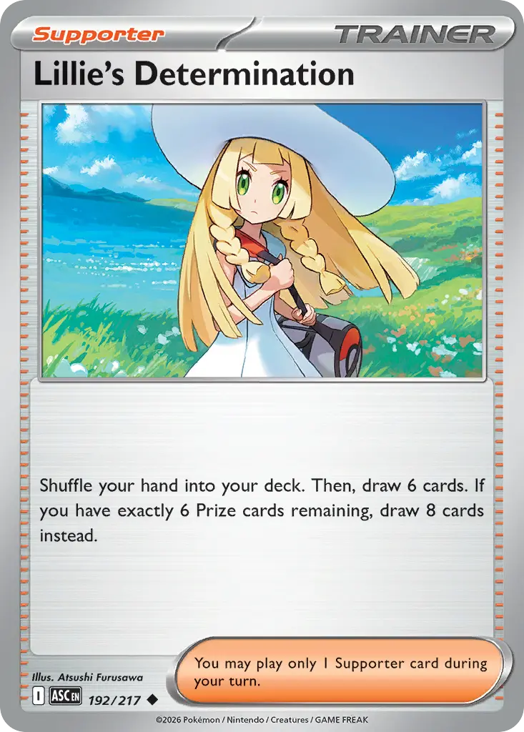 Lillie's Determination (Ascended Heroes) - Pokémon in TCG Land México