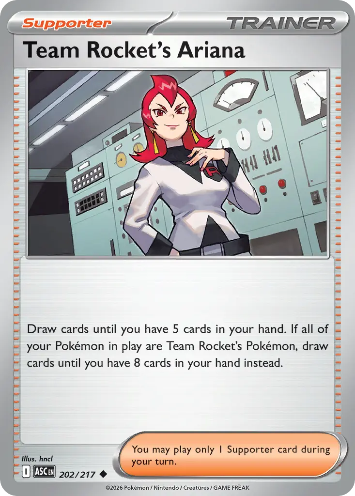 Team Rocket's Ariana (Ascended Heroes) - Pokémon in TCG Land México