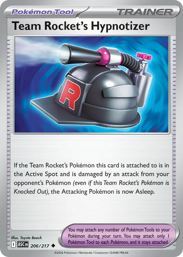 Team Rocket's Hypnotizer (Ascended Heroes) - Pokémon in TCG Land México