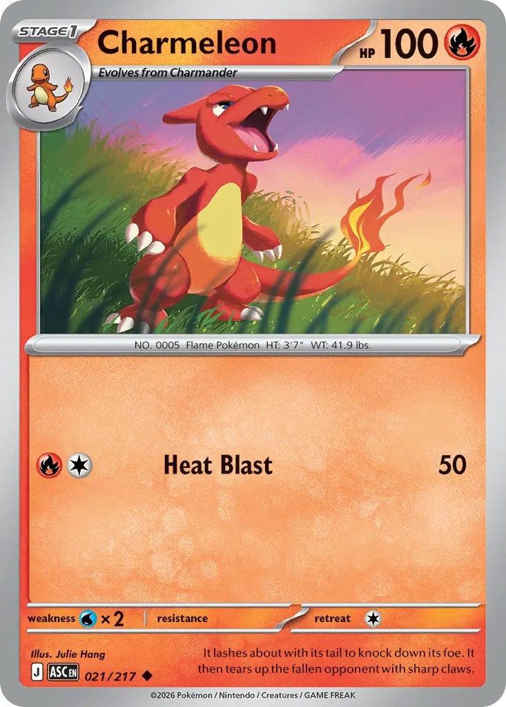 Charmeleon (Ascended Heroes) - Pokémon in TCG Land México