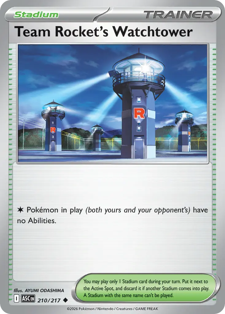Team Rocket's Watchtower (Ascended Heroes) - Pokémon in TCG Land México