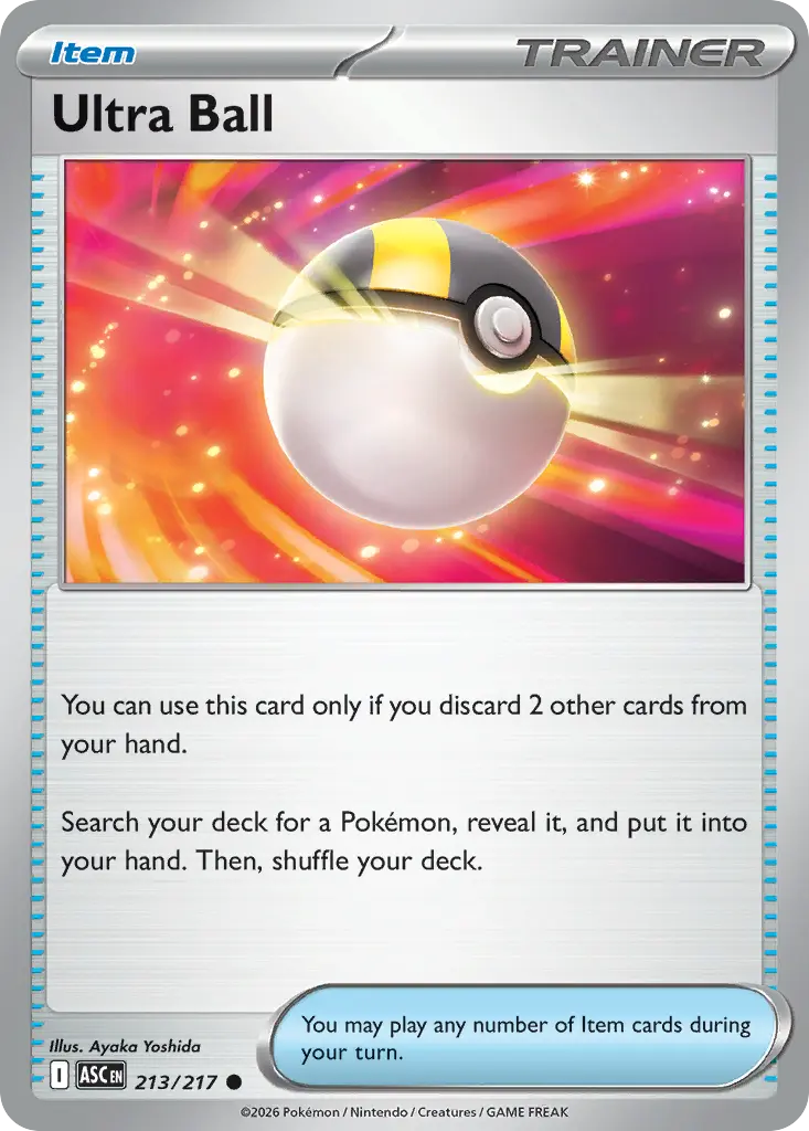 Ultra Ball (Ascended Heroes) - Pokémon in TCG Land México