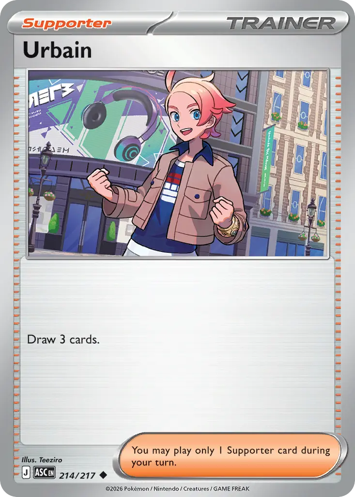 Urbain (Ascended Heroes) - Pokémon in TCG Land México