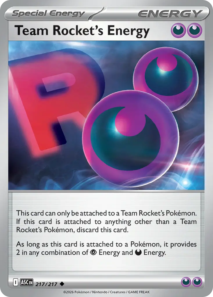 Team Rocket's Energy (Ascended Heroes) - Pokémon in TCG Land México