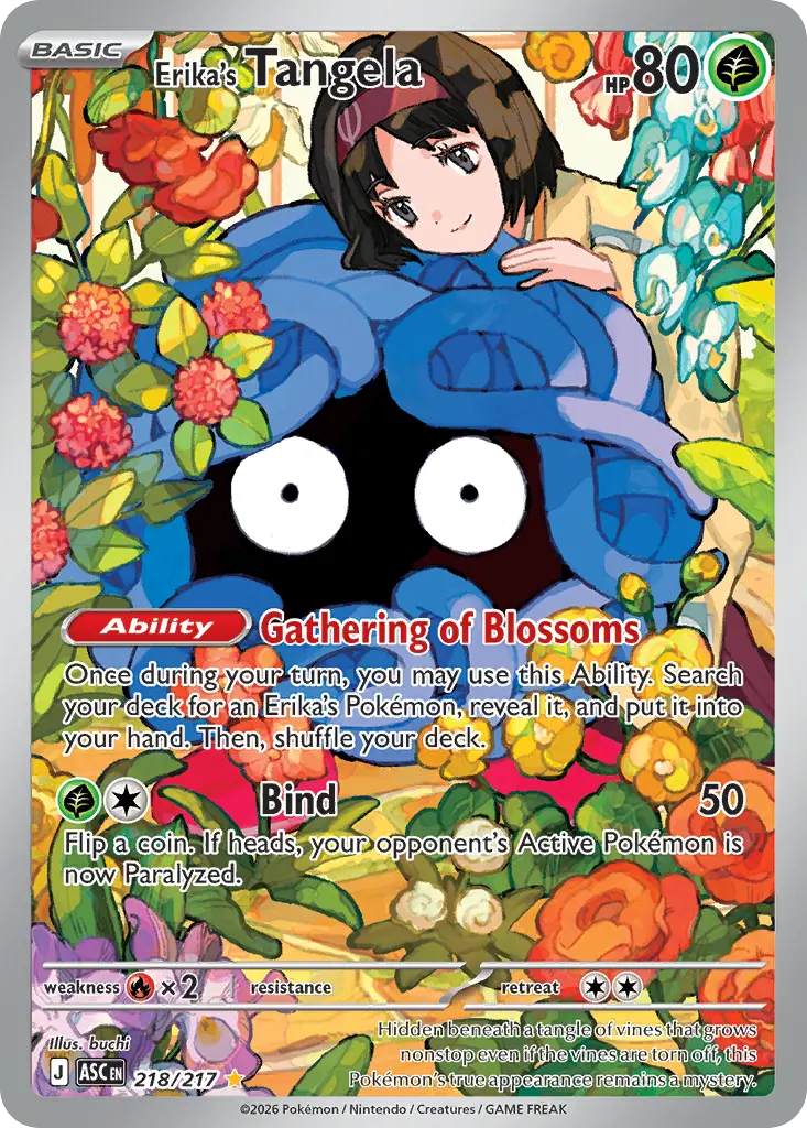 Erika's Tangela (Ascended Heroes) - Pokémon in TCG Land México