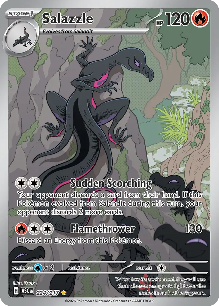 Salazzle (Ascended Heroes) - Pokémon in TCG Land México