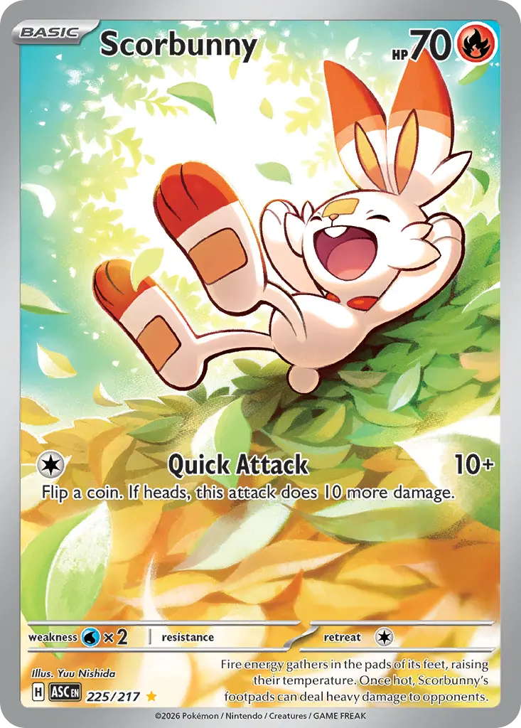 Scorbunny (Ascended Heroes) - Pokémon in TCG Land México