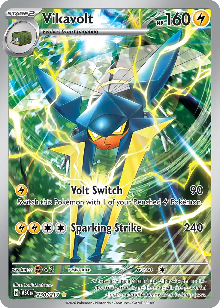 Vikavolt (Ascended Heroes) - Pokémon in TCG Land México