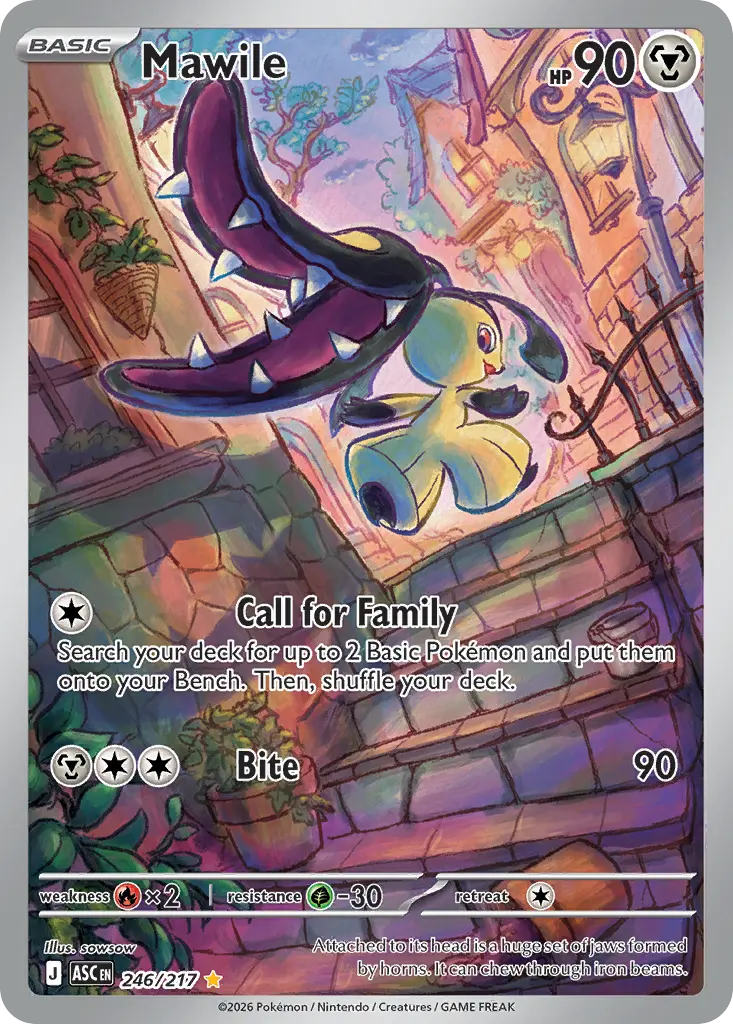 Mawile (Ascended Heroes) - Pokémon in TCG Land México