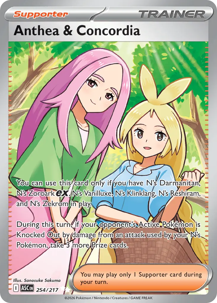 Anthea & Concordia (Ascended Heroes) - Pokémon in TCG Land México