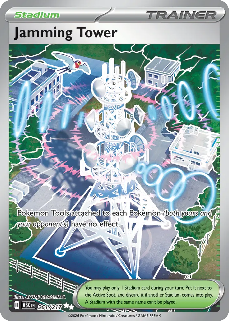 Jamming Tower (Ascended Heroes) - Pokémon in TCG Land México