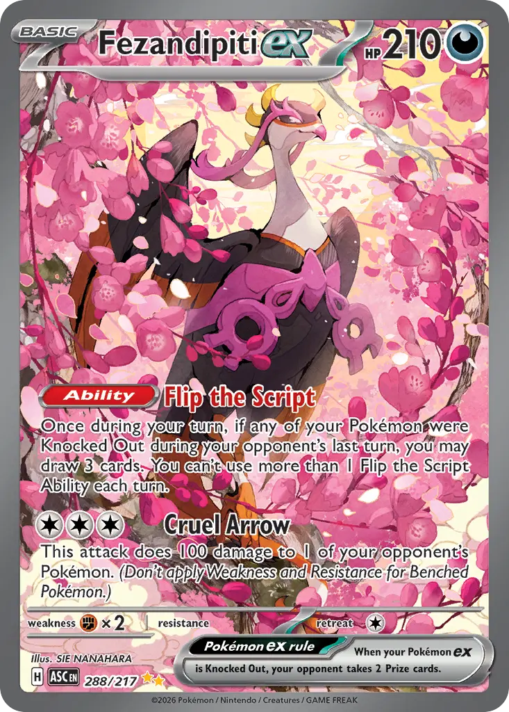 Fezandipiti ex (Ascended Heroes) - Pokémon in TCG Land México