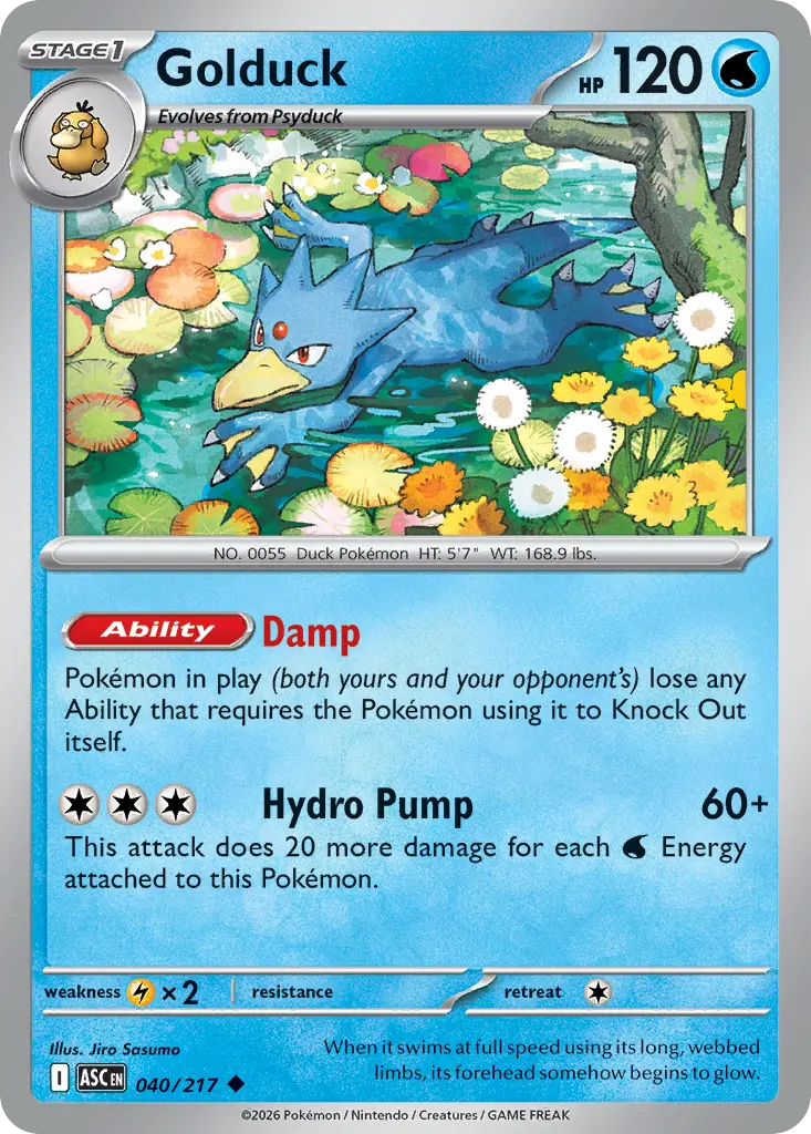 Golduck (Ascended Heroes) - Pokémon in TCG Land México