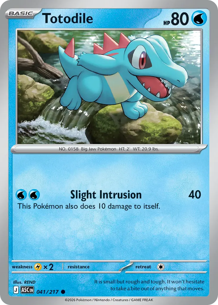 Totodile (Ascended Heroes) - Pokémon in TCG Land México