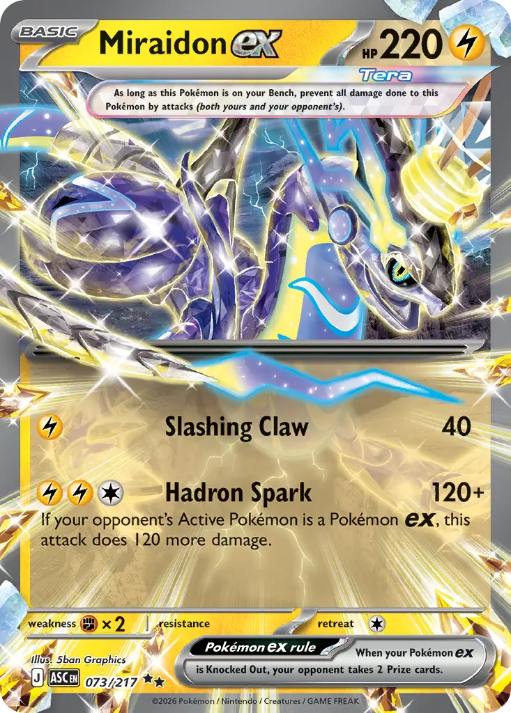 Miraidon ex (Ascended Heroes) - Pokémon in TCG Land México