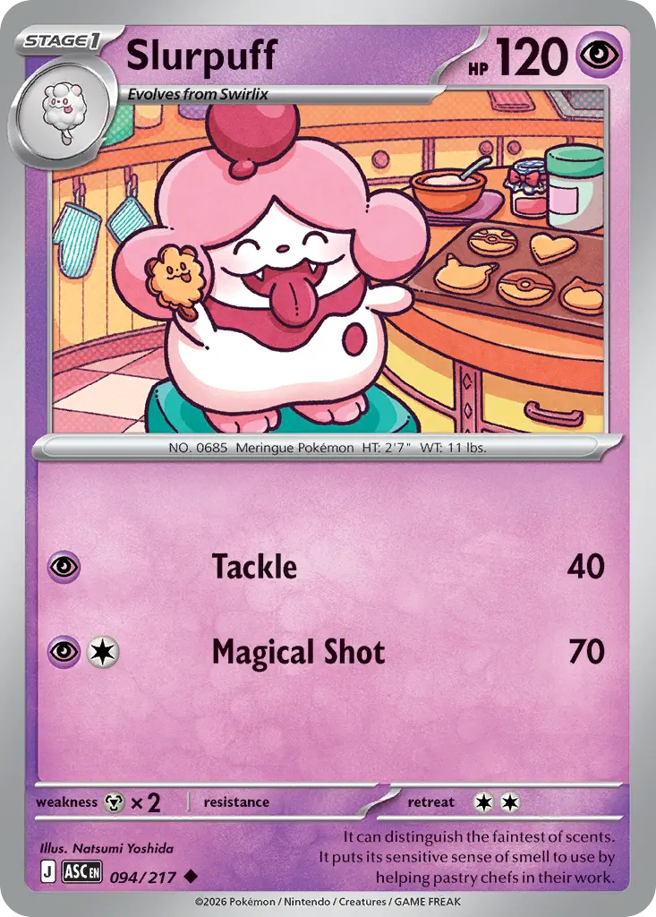 Slurpuff (Ascended Heroes) - Pokémon in TCG Land México