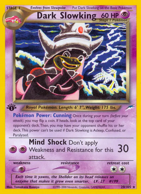 Dark Slowking (Neo Destiny) - Pokémon in TCG Land México