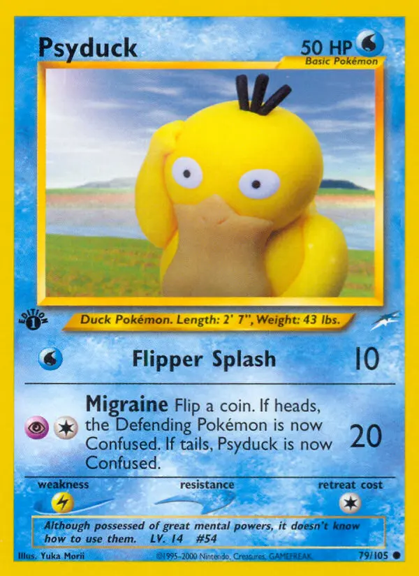 Psyduck (Neo Destiny) - Pokémon in TCG Land