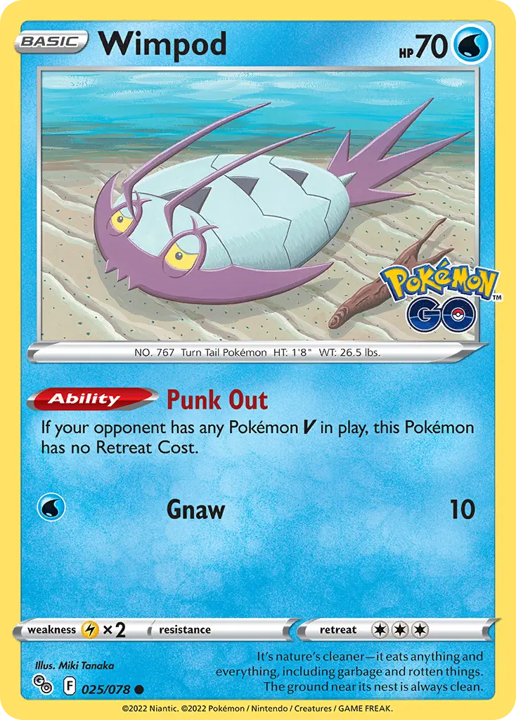 Wimpod (Pokémon GO) - Pokémon in TCG Land México