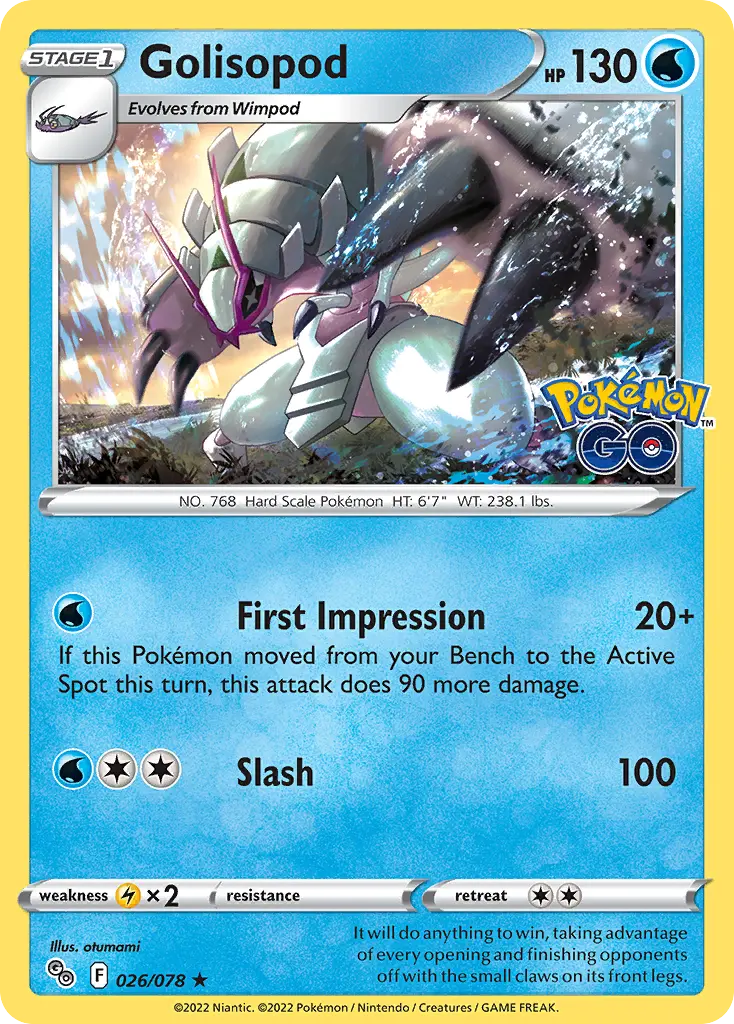 Golisopod (Pokémon GO) - Pokémon in TCG Land México