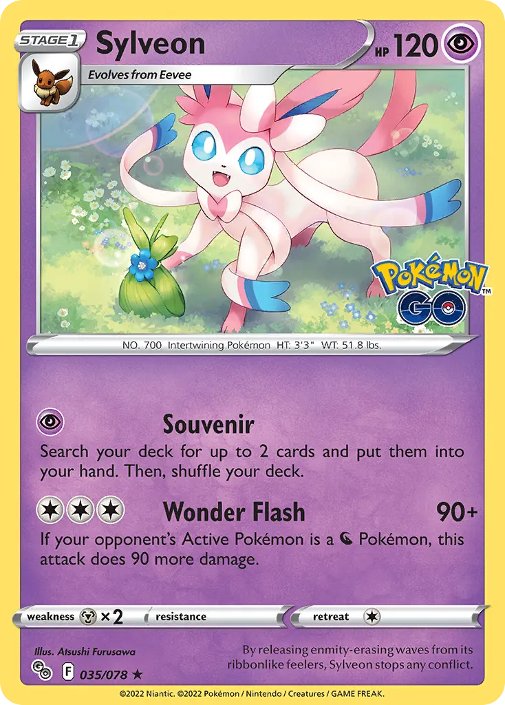 Sylveon (Pokémon GO) - Pokémon in TCG Land México