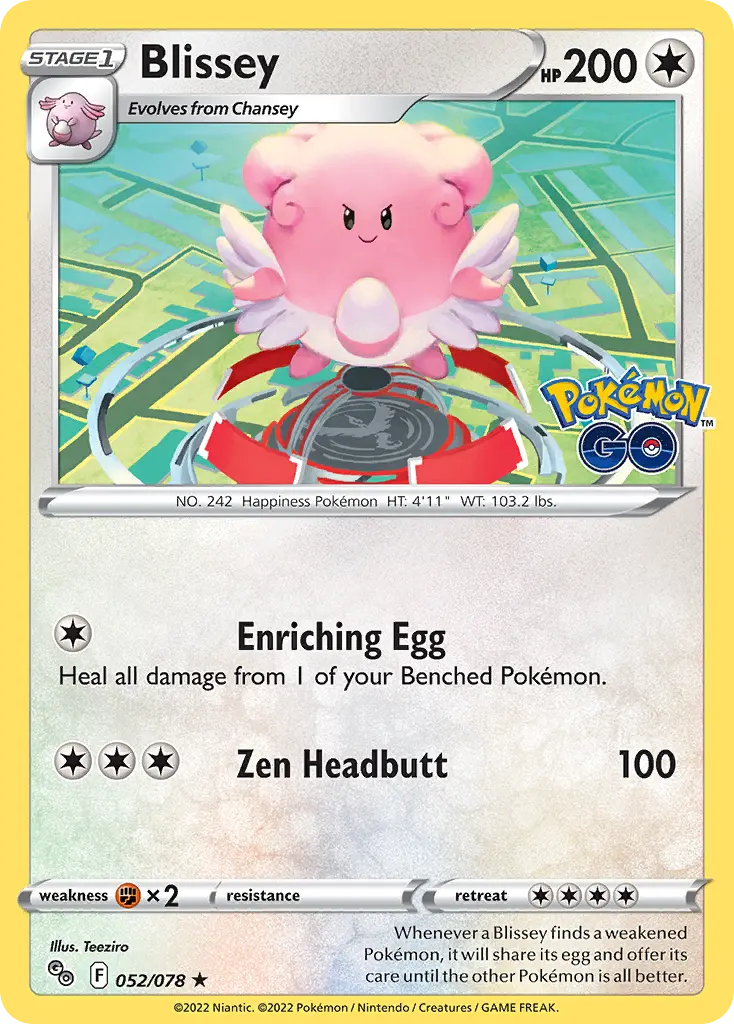 Blissey (Pokémon GO) - Pokémon in TCG Land México