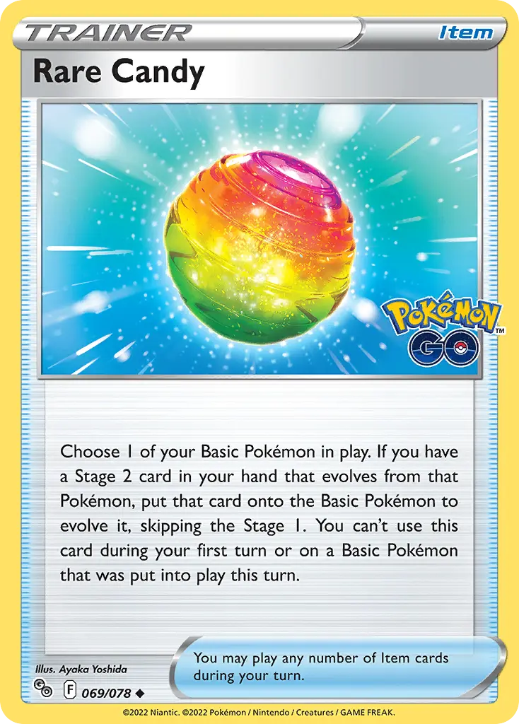 Rare Candy (Pokémon GO) - Pokémon in TCG Land