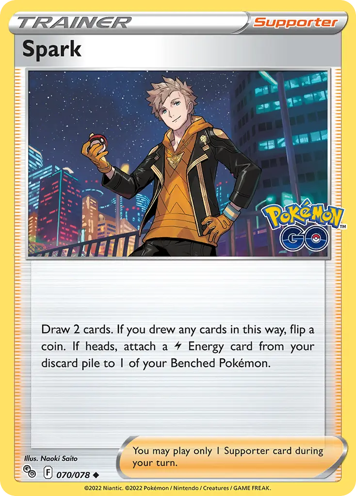 Spark (Pokémon GO) - Pokémon in TCG Land México