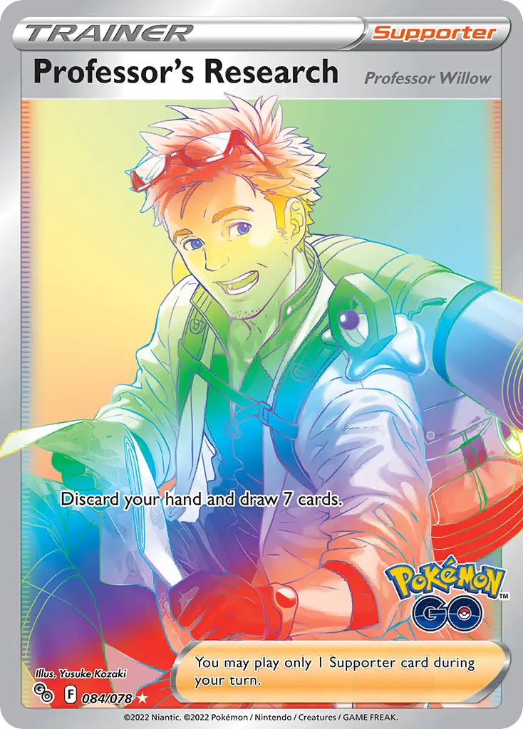 Professor's Research (Pokémon GO) - Pokémon in TCG Land