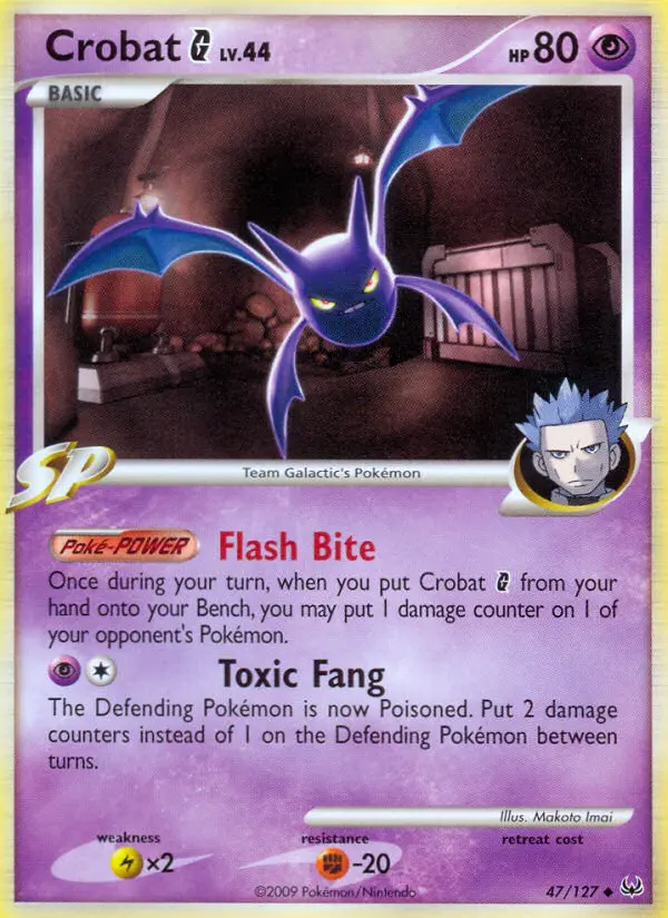 Crobat G (Platinum) - Pokémon in TCG Land México