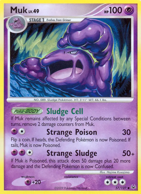 Muk (Platinum) - Pokémon in TCG Land