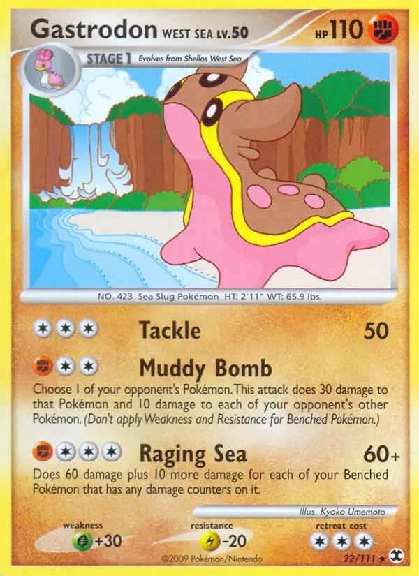 Gastrodon West Sea (Rising Rivals) - Pokémon in TCG Land México