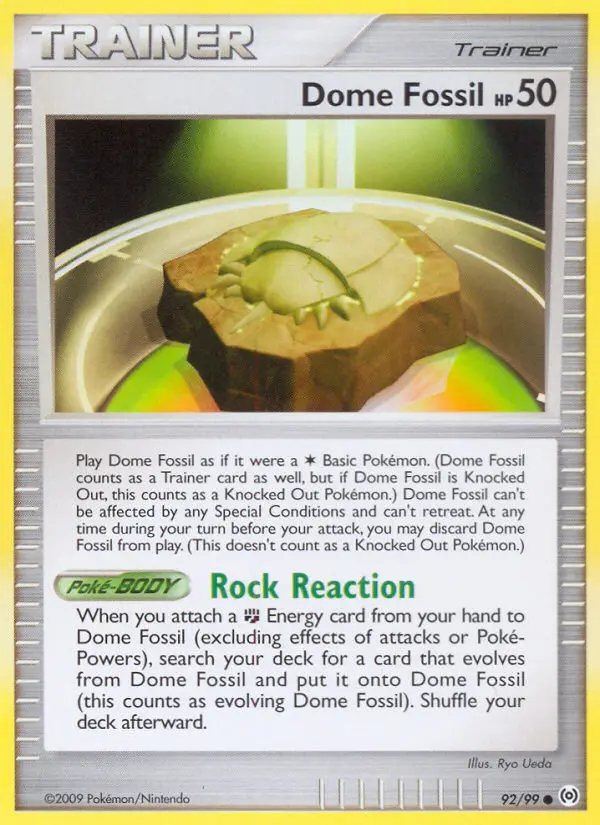 Dome Fossil (Arceus) - Pokémon in TCG Land